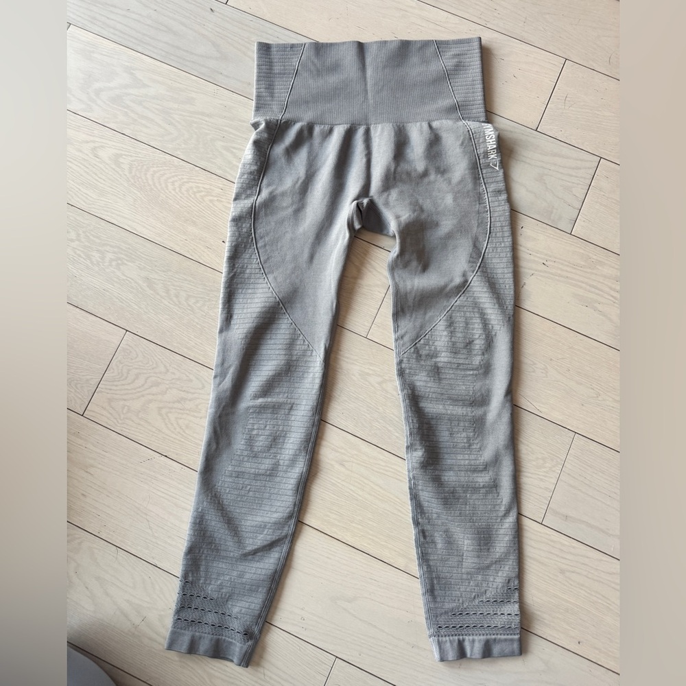 Gymshark High-Waisted Gray Leggings